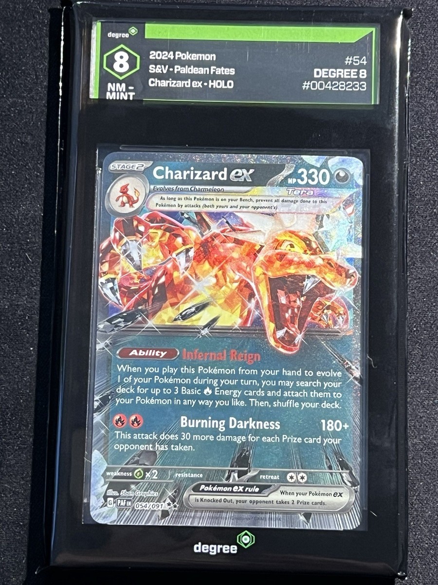 charizard pokemon card paldean fates Charizard ex - 054/091 - SV: Paldean Fates [DOUBLE RARE]
