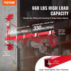 Wall Mount Jib Crane, 660 Lbs Max Load Capacity Electric Scaffolding ...