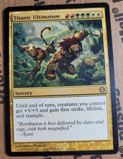 MTG - Titanic Ultimatum (LP) Shards of Alara 2008 Magic the Gathering Naya EDH