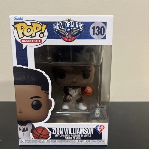 Funko Pop! Zion Williamson #130 NBA New Orleans Pelicans. Basketball. 2021. Pics