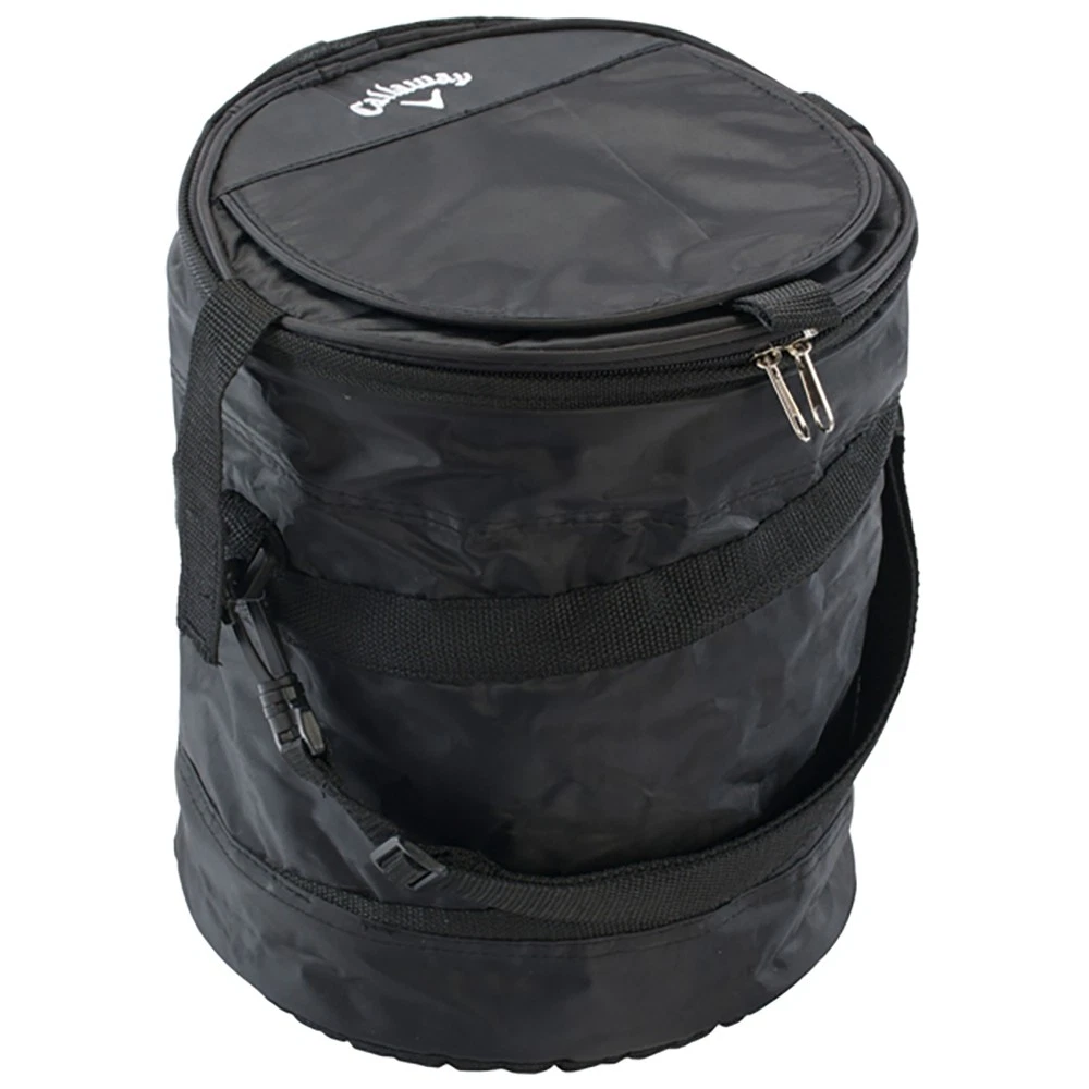 Callaway Golf Cart Nylon 12oz Black Cooler with Insulated