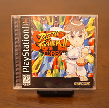 Capcom Super Puzzle Fighter II Turbo PS1 KA 1996 NTSC-U/C Puzzle Manual