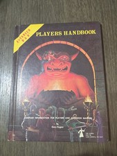 Players Handbook 6th Printing TSR Gary Gygax 1978 Dungeons Dragons Advanced D D