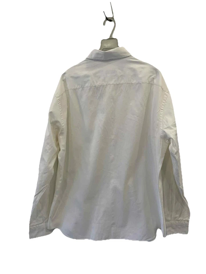 Burberry London Men’s Shirt XL White Long Sleeve Button Down Nova Chec #C11 - Image 2 of 4