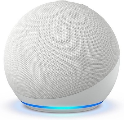 Amazon Echo Dot 5, Generation Smart Lautsprecher weiß Alexa Sprachfunktion NEU