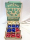 12 Vintage SHINY BRITE Mercury Glass Christmas Ornaments in Box — photo 1