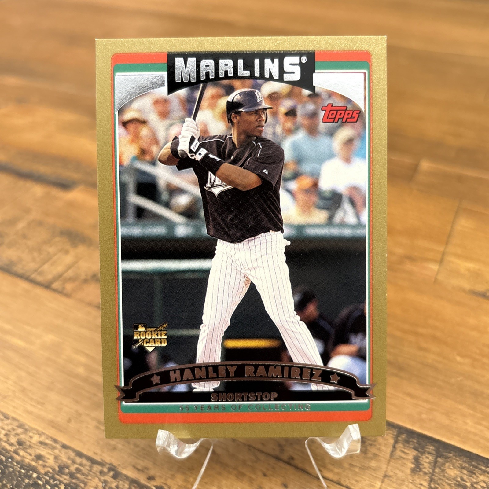 Hanley Ramirez 2006 Topps #620 Gold #/2006 Florida Marlins RC