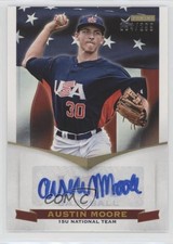 2012 Panini USA Baseball National Team 15U Signatures /299 Austin Moore Auto 0af