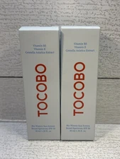 [US Seller] TOCOBO Bio Watery Sun Cream SPF 50+ PA ++++ 50ml 1.69fl oz. Lot Of 2