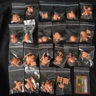 Legend of Zelda keshi rubber eraser collection and minibook set. Nintendo, Japan