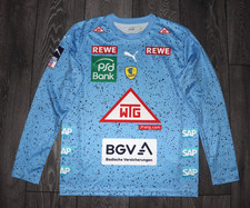 RHINE NECKAR LIONS HANDBALL GERMANY OFFICIAL PUMA GOALKEEPER HOME JERSEY MEDIUM