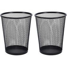 Metal Mesh Pen Cup Large Capacity Organizer Holder for Office School Home Desk
