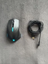 Alienware AW610M Wired/Wireless Gaming Mouse - Dark Side of The Moon GenuineDell