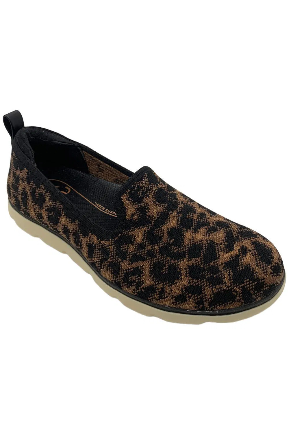 Ryka Women's Casual Washable Slip-Ons Effortless Leopard