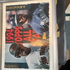 Topps Barry Bonds Ken Griffey Jr MLB All Stars #388 Baseball Card 1995