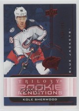 2019-20 Upper Deck Trilogy Rookie Renditions Red Foil 528/799 Kole Sherwood 0en4