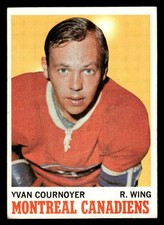 1970 Topps Yvan Cournoyer Montreal Canadiens #50 EX+ XX649