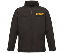DeWALT Softshell Jacket Black S Jacket Regatta Shell Jacket All Climate Full Zip