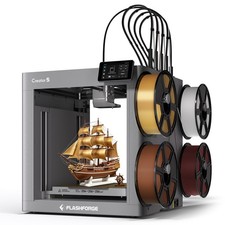Flashforge Creator 5 Multi-Color 3D Printer w/ 4 Independent Toolheads Leveling