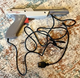 Original Nintendo NES Console Bundle w/ Zappers, Controllers & Game Genie