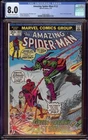 Amazing Spider-Man # 122 CGC 8.0 OW/W (Marvel, 1973) Death of Green Goblin