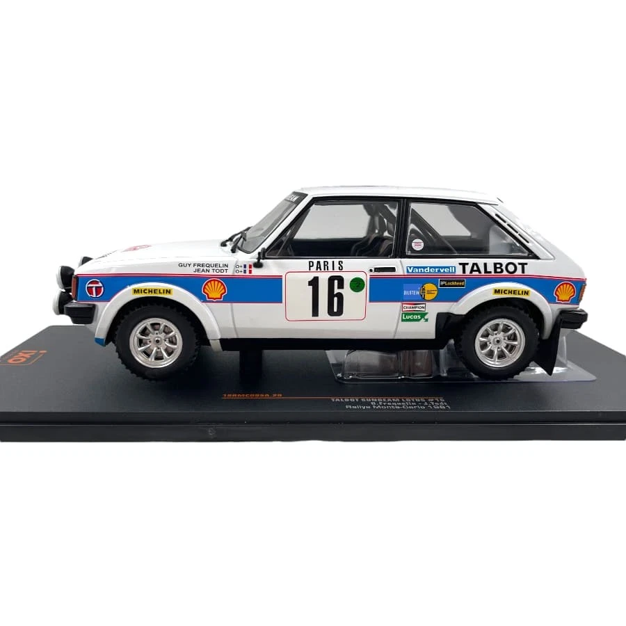 Modellino Auto Ixo Models 1/18 Talbot Sunbeam Lotus Rally Monte Carlo 1981 #1... - Immagine 3 di 4
