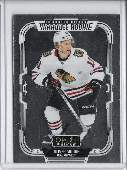 2025-26 O-Pee-Chee Platinum - Marquee Rookies Oliver Moore #221 (RC)