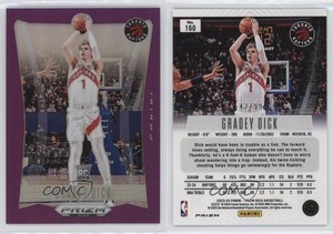 2023-24 Panini Prizm Deca Purple Prizm /99 Gradey Dick #160 Rookie RC