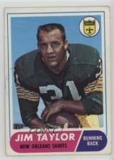 1968 Topps Jim Taylor #160 HOF 7sd