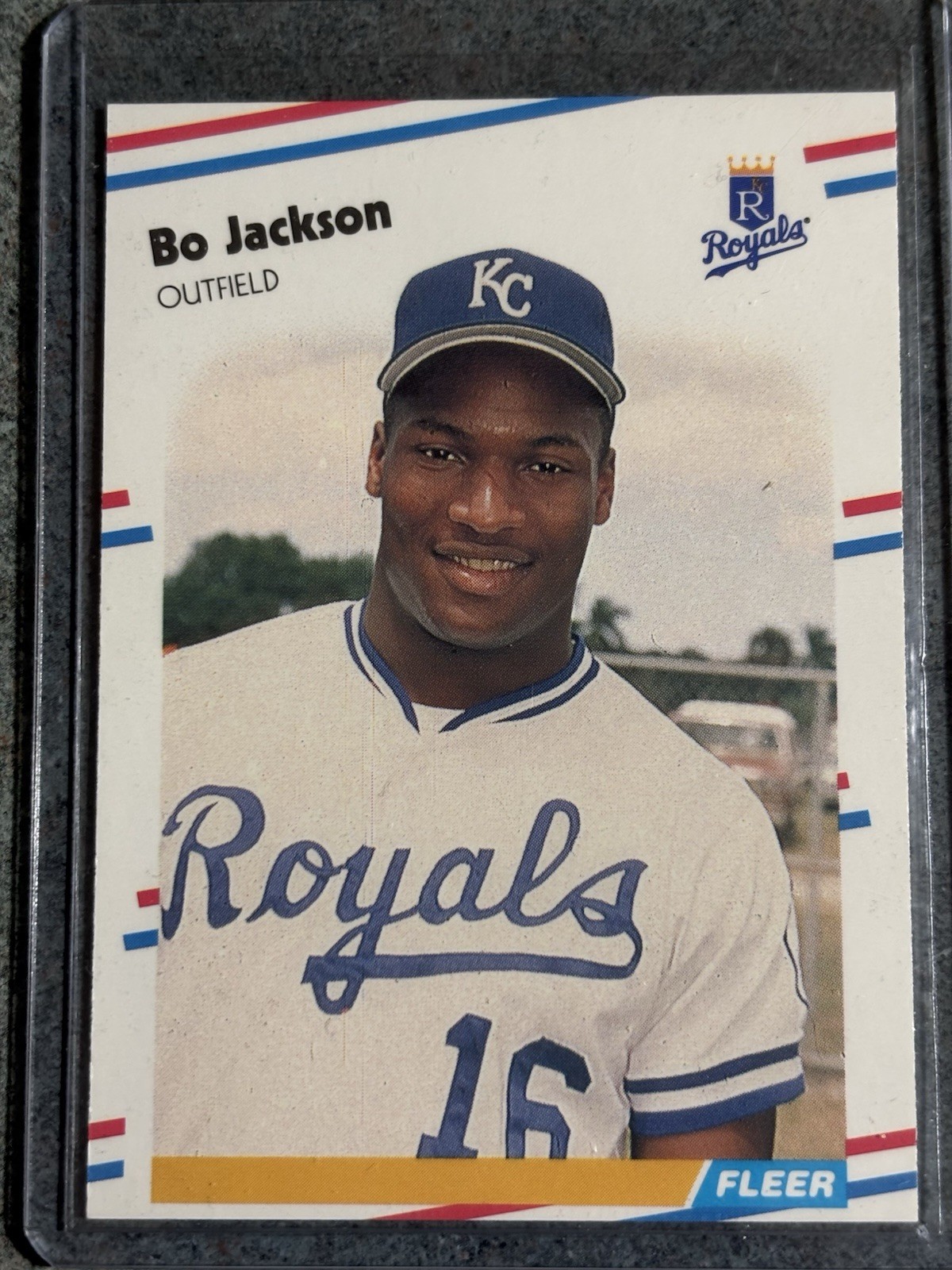 1988 Fleer Glossy Bo Jackson #260 Royals
