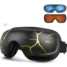 Eye Massager with Heat and Cooling Voice Control, Fathers Day Dad Gifts for H...
