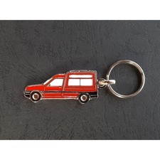Portachiavi profilo Renault Express, furgone extra rapido (rosso)