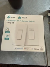 Kasa Smart Wi-Fi Dimmer Switch Kit 3-Way, Model KS230 V2.26 new open box