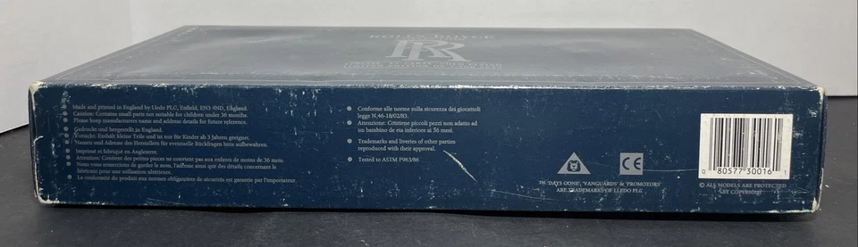 Lledo RPL 1003 Rolls Royce Collection 24K Gold Plated Limited Edition England - Image 4 of 4