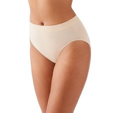 WACOAL WOMEN'S B-SMOOTH HIGH-CUT BRIEF UNDERWEAR - SIZE: WOMEN S - SAND