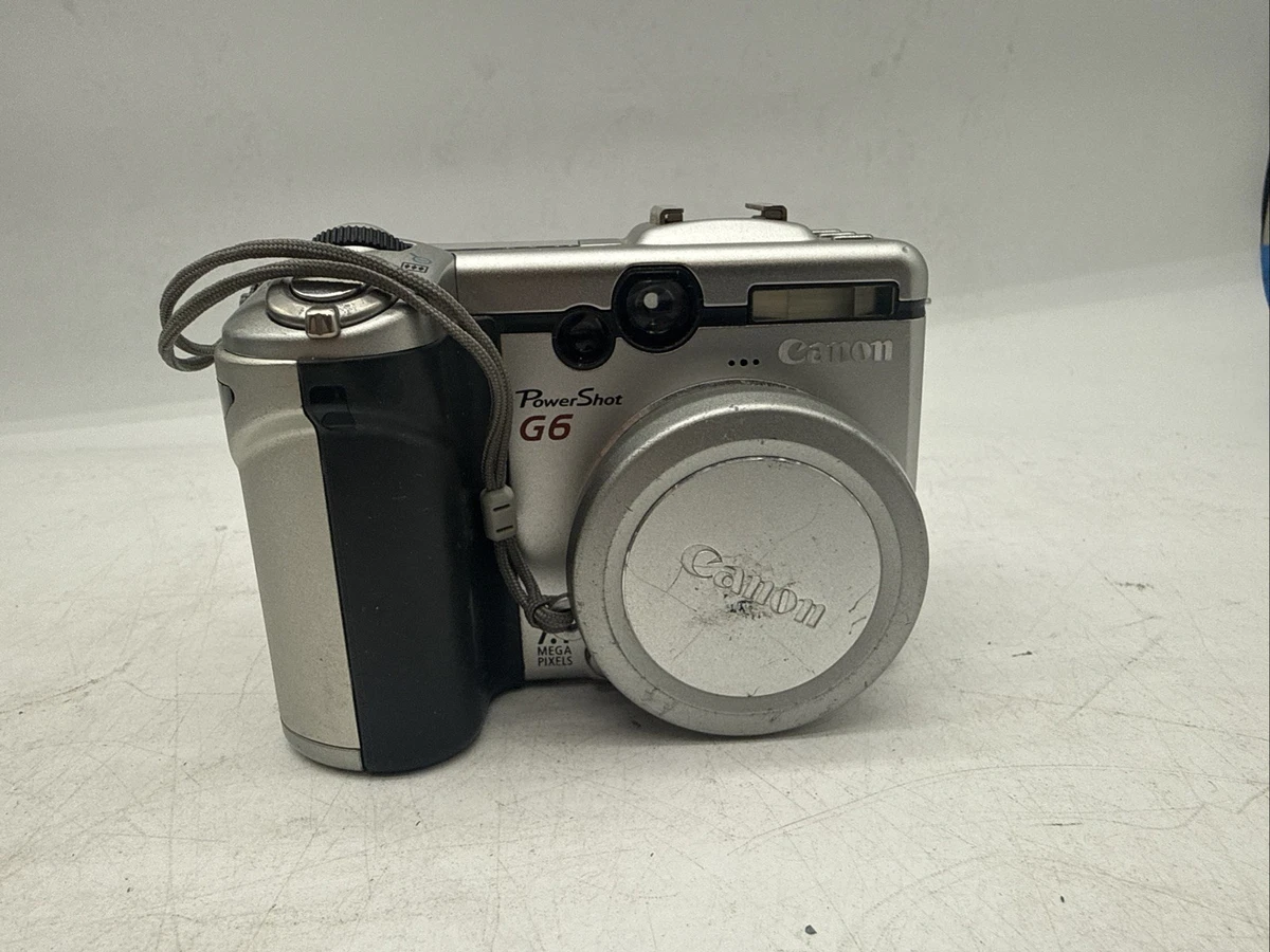 ＰＯＷＥＲＳＨＯＴ　Ｇ６ Canon PowerShot G6 7.1MP Digital Camera | eBay