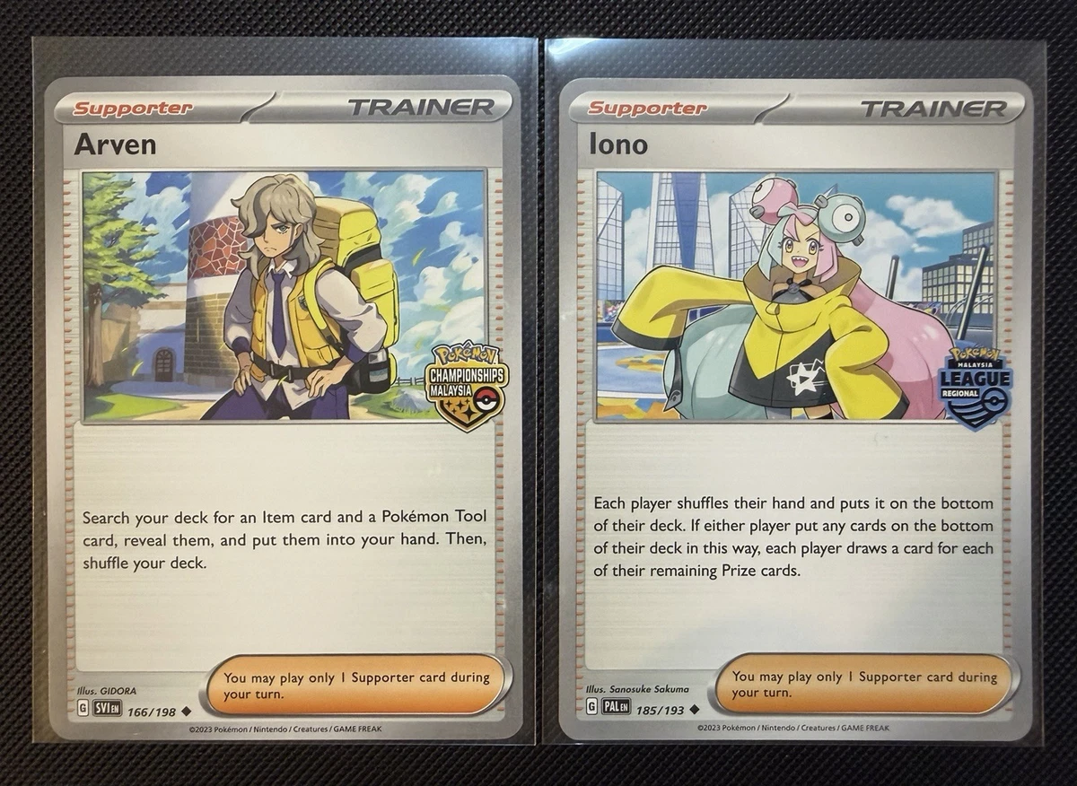 iono pokemon card value Iono Pokémon TCG Cards for sale
