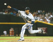 **GFA Seattle Mariners *HECTOR NOESI* Signed 8x10 Photo H3 COA**
