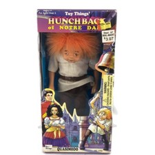 Vintage Hunchback of Notre Dame Doll Quasimodo Figure 9.5" Poseable 90s 4762