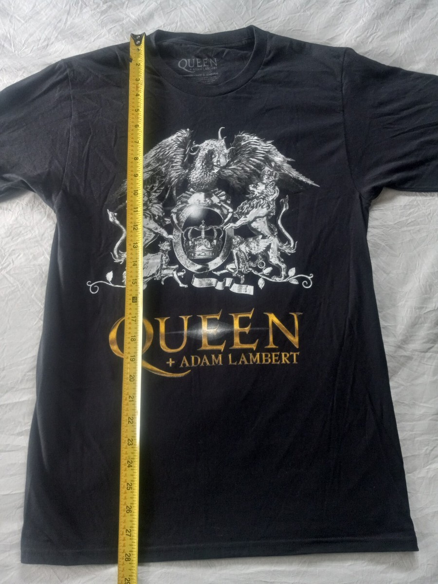 ▼ Adam Lambert Tシャツ【フォト】黒Sサイズ QUEEN 新品 NWOT - Queen Adam Lambert Men's SZ S Rhapsody Tour 2 Sided