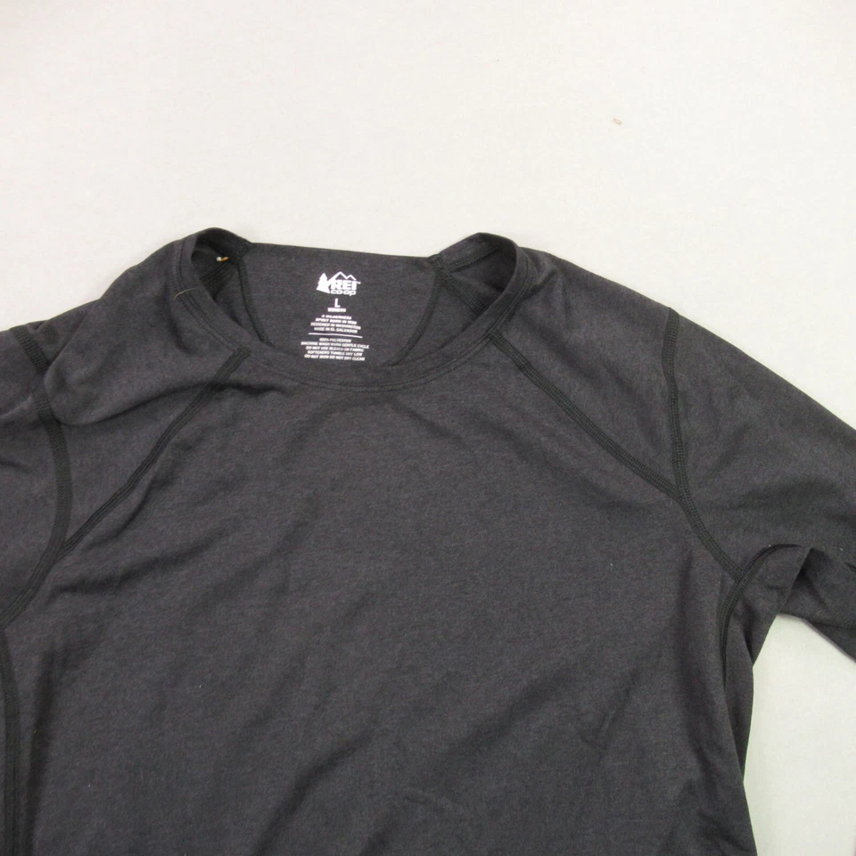 Camisa REI Mujer Grande Manga Grande Ligera Cuello Redondo Exterior Elastizada Foto 2 de 4