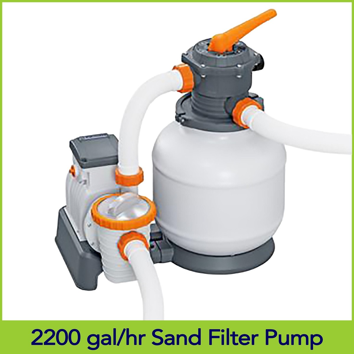 2200 gal Bestway Flowclear Sand Filter Pump For Above Ground Pools 58499