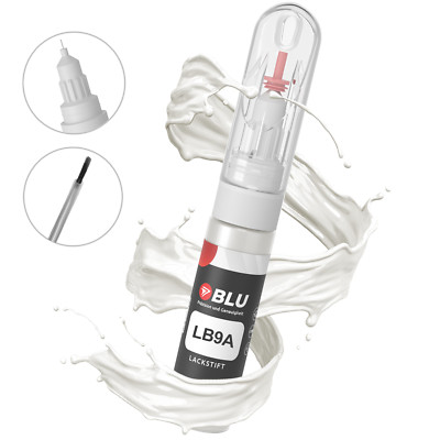 Lackstift LB9A weiss candyweiss für vw autolack 2in1 BLU