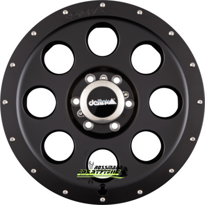 4x Delta 4X4 Klassik_B matt black 8.5x18 ET30 - LK6/114.3 ML66.1 Felge Alu