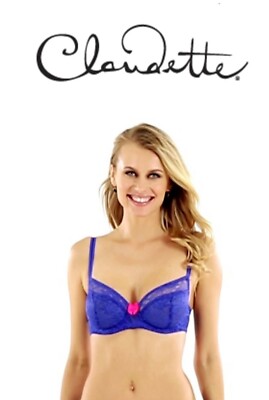 Claudette Dessous Darling Lace Bra Sexy Ladies Lingerie Womens Intimate New Wave