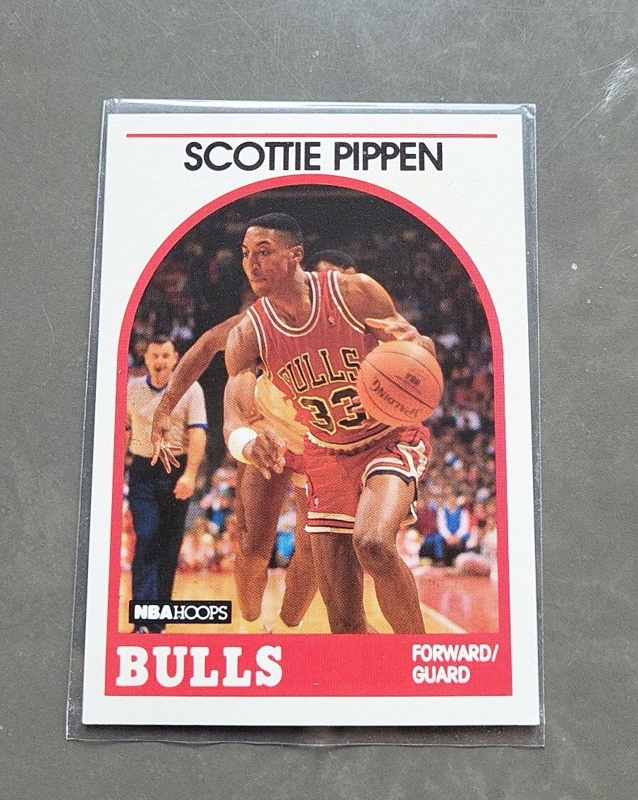AROS DE TARJETAS DE LA NBA SCOTTIE PIPPEN 1989-90 # 244 CHICAGO BULLS