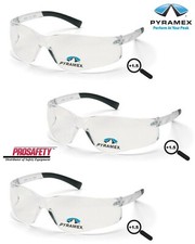 3- ZTEK 1.5 Clear BIFOCAL READERS Eyewear Reading Cheaters Safety Glasses Z87 
