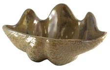 TIKI FARM 32 OUNCE 11" HAWAIIAN CLAMSHELL TIKI DRINK BOWL - LIMITED EDITION