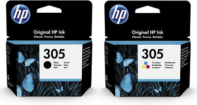 2 HP305 Set Druckerpatrone DeskJet 2710 2710 2720 ENVY 6010 6020 6030 Pro 6420