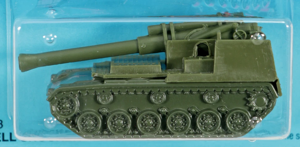 Vintage Hot Wheels Shell Shocker Action Command Series - 2518 NRFP 1986 Olive - Image 2 of 4